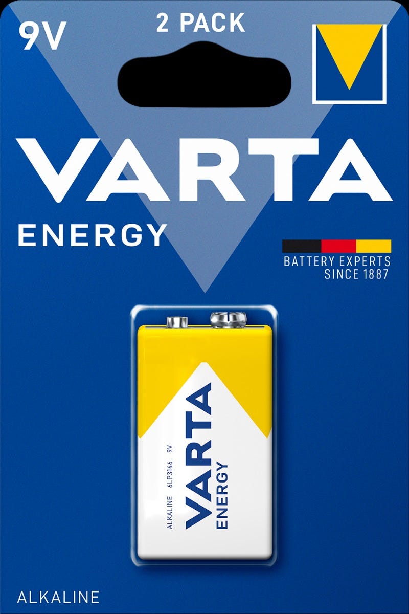 Energia da bateria Varta 9v 6lr61 blister (1)