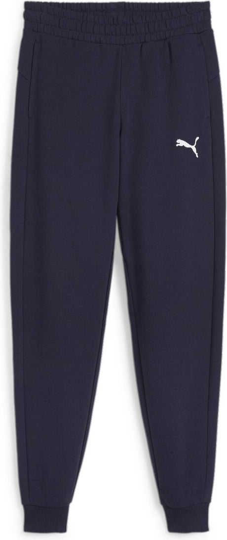 Puma teamgoal casuals pants jr boys sports pants - navy- white