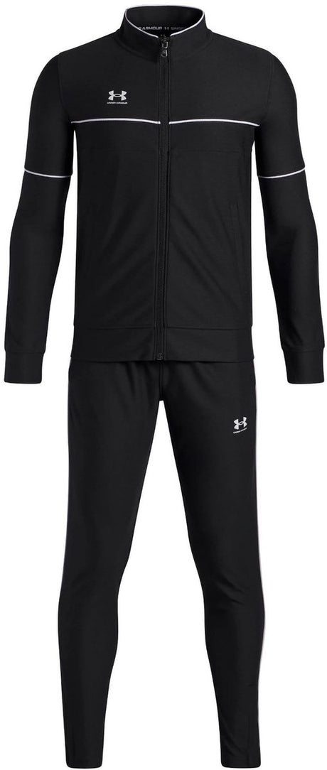 Under armor ua b challenger tracksuit-blk boys tracksuit - black - white