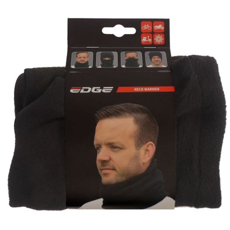 Edge multifunctional neck warmer - polyester - black