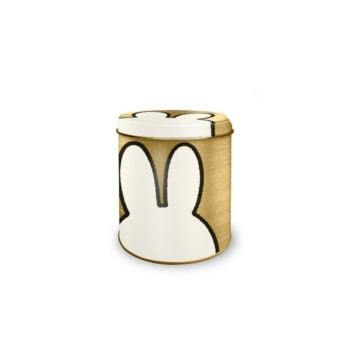 Miffy förvaringsplåt guld<br> ã˜10xh11,5cm