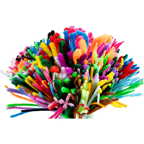 Creotime https: www.cchobby.nl chenille-l-30-cm-thickness-6-15-mm-diverse-colours-500-div-1-box