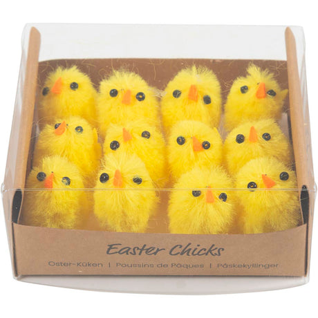 Cuideachta cruthaitheach https: www.cchobby.nl Easter chicks-h-30-mm-yellow-12-piece-1-box
