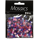 Creativ Company Mini Mosaic Purple 10x10mm, 25 grams