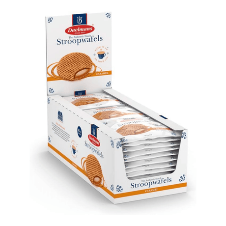 Paket 36 vafljev daelmans 70103858 večbarvna karamela