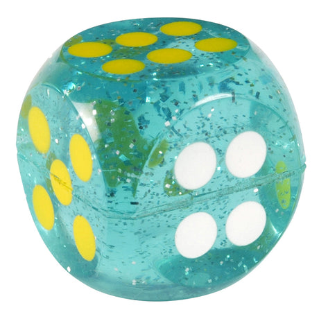 Goki Hüpfball - Würfel. 4x4x4cm. 5 km