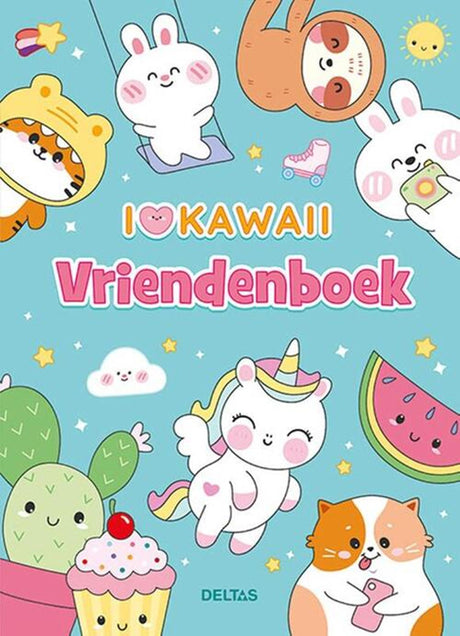 Deltos aš myliu kawaii draugų knyga