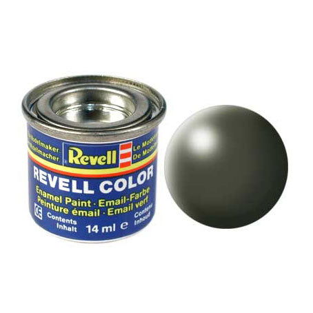 Revell emaljfärg # 361 - olivgrön, sidenmatt