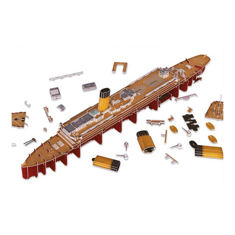 Revell 3D Puzzel Bau Kit - RMS Titanic LED Editioun 266pcs.