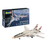 Revell model kit aircraft - 03782 grumman f-14a tomcat - fighter jet plastic - 1:144 - model making