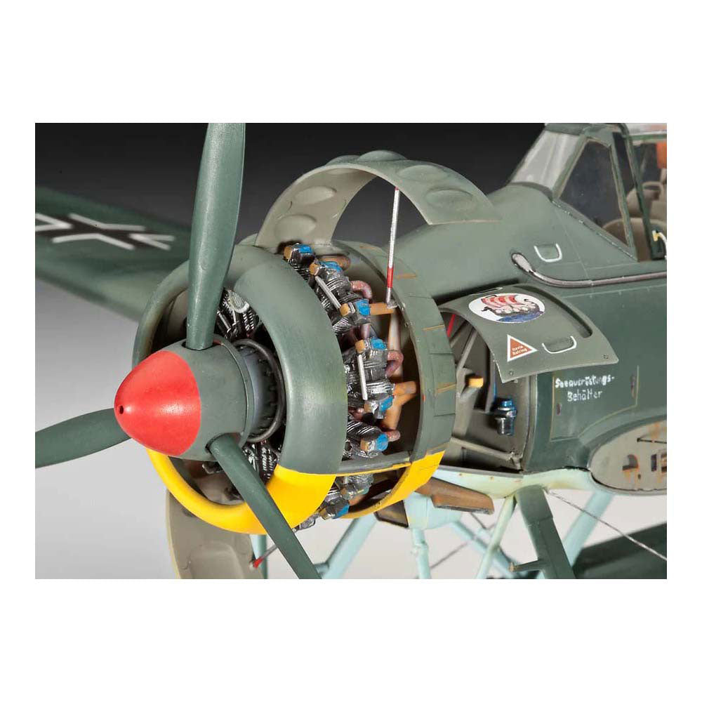Revell modelio komplektas - arado ar196a-3 hidroplanas 1:32 - 192 vnt.