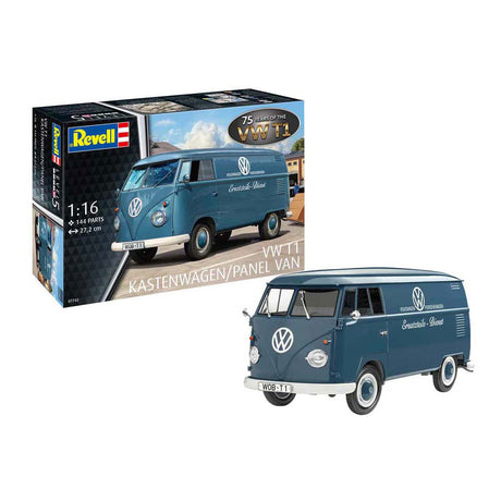 Revell modellsats - vw t1 skåpbil - 75 år vw t1 1:16 - 144 st.