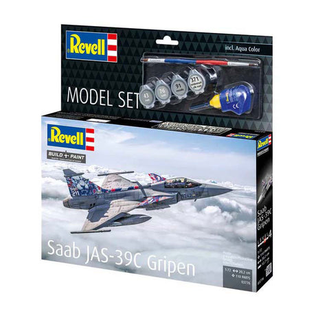 Revell modellsats - saab jas-39c gripen 1:72 - 110 st.