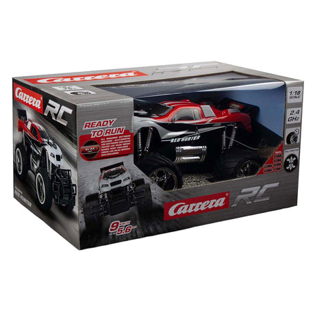 Carrera rc 2,4 GHz rdeči lovec x - 1:18
