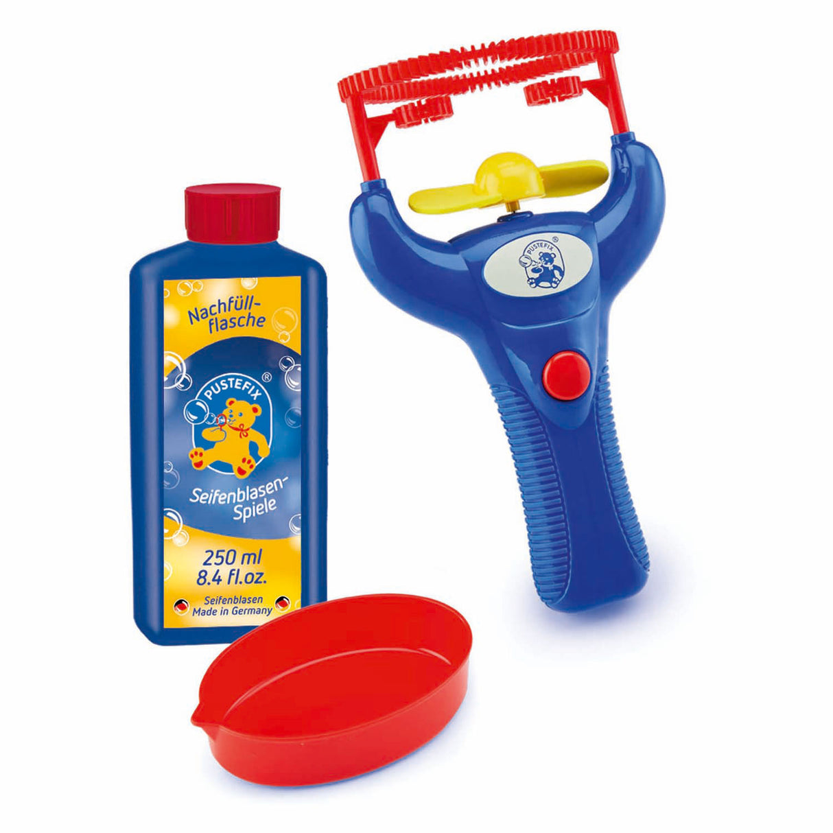 Pustefix dobbel vifte med bobleblåser
