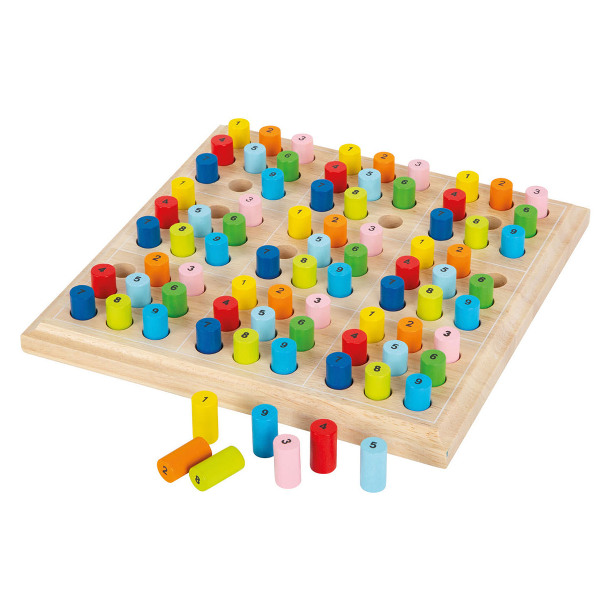Maža pėdutė – medinis sudoku