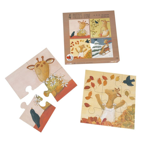 Egmont puzzle Leonie. 4-6-9-12 pieces.