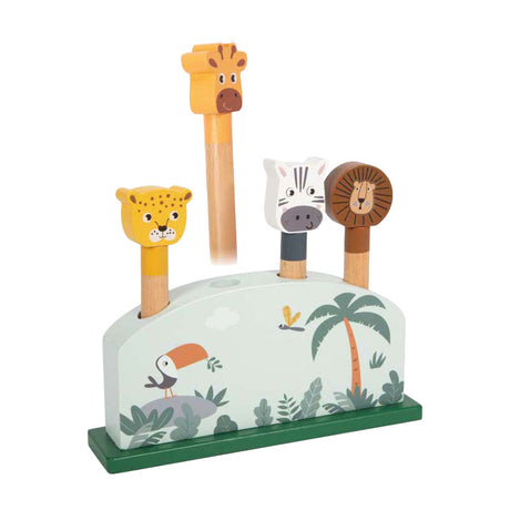 Small foot - wooden animal shape game safari fsc