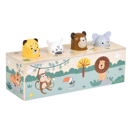 Small foot - wooden dancing animals with sounds safari fsc