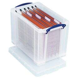 Storage box Really Useful Boxes 24L transparent