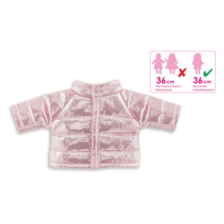 Corolle ma - rosa Poppenmantel