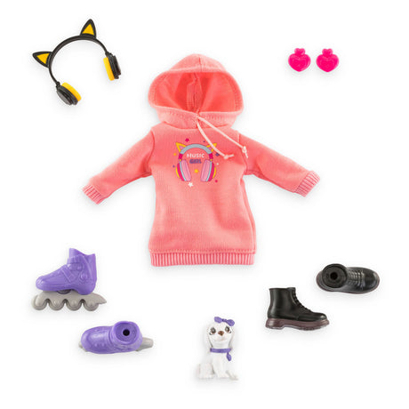 Corolle girls - melody music fashion fashion doll set