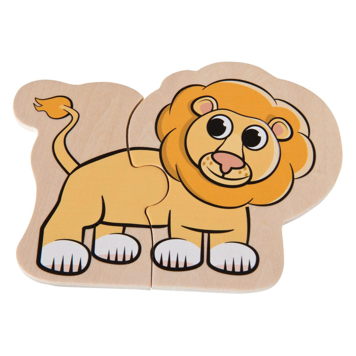 Eichhorn wooden animal puzzle, 16 pcs.