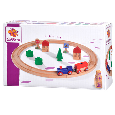 Eichhorn train set, 20-piece.