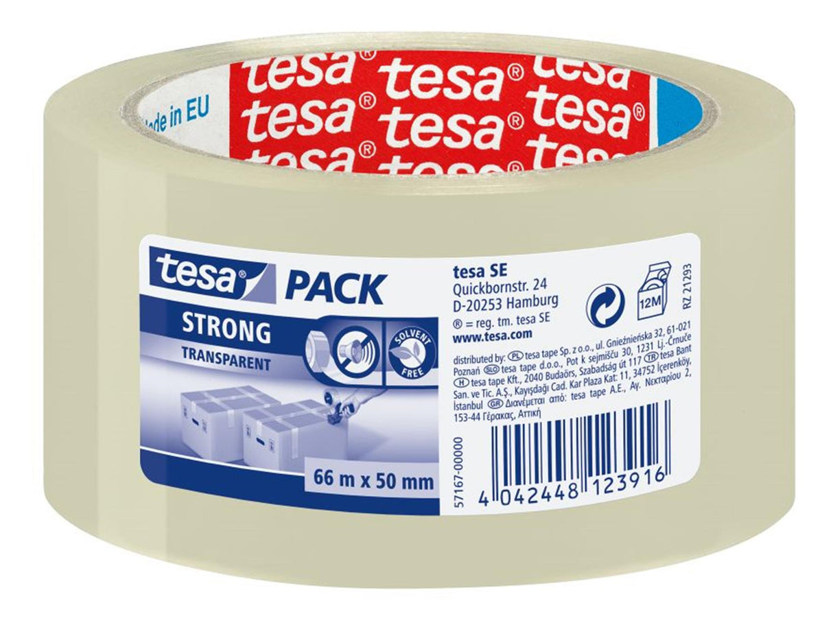 Tesa 1001681 - v.tape 66x50 eco trspbulk | 6 pieces