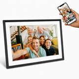 Benel Frameo digital photo frame HF-109t black 10.1 inch with frameglow