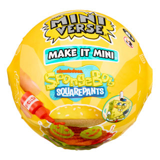 Miniverse torná-lo mini bob esponja licenciado | 15 peças