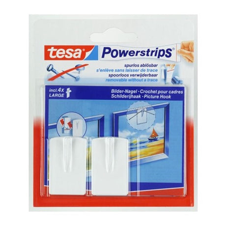 Tesa Bild Haken Power Sträifen wäiss
