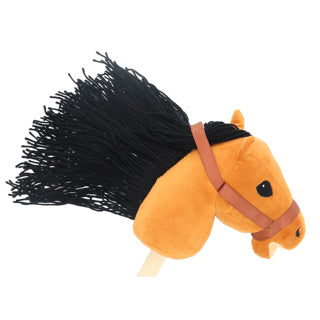 Pluchiez plush capall caitheamh aimsire mane fada 70 cm