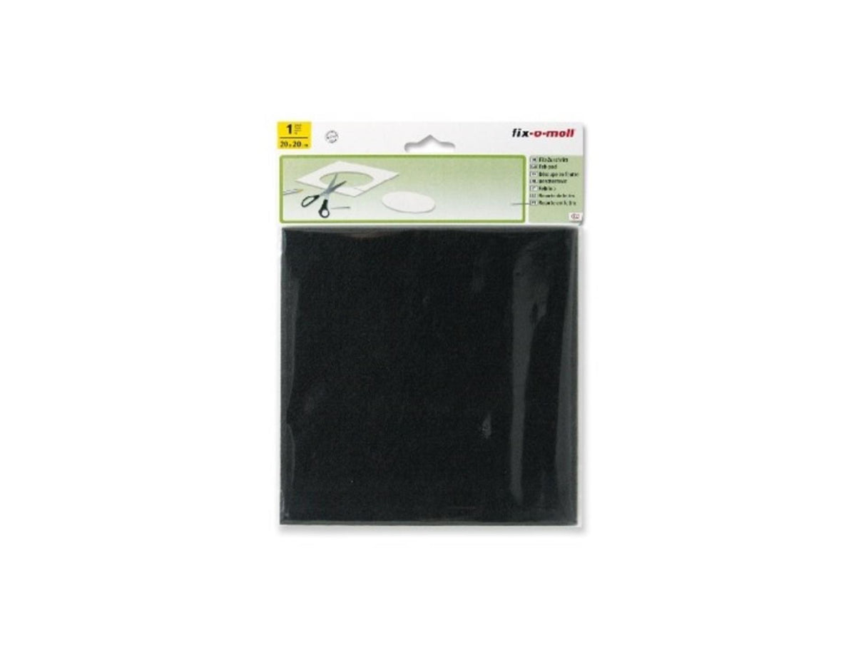 Fix-o-moll felt 200mmx200mm brown