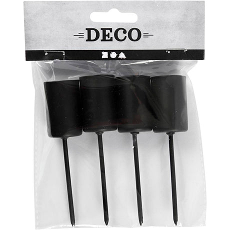 Creativ cég https: www.cchobby.nl candlestick-h-9-5-cm-d-22-5-mm-4-piece-1-box