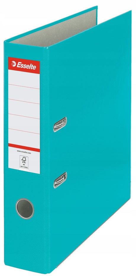 Esselte eko 11282 - binder - a4 75mm - turquoise - sustainable - environmentally friendly - sturdy