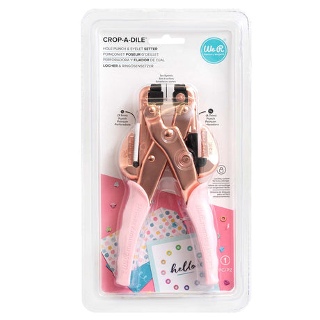 We r makers • crop-a-dile rose gold