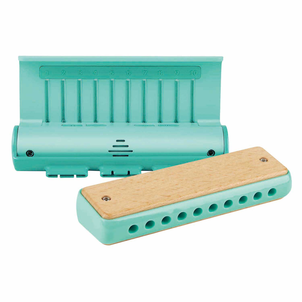 Hape leather with light harmonica