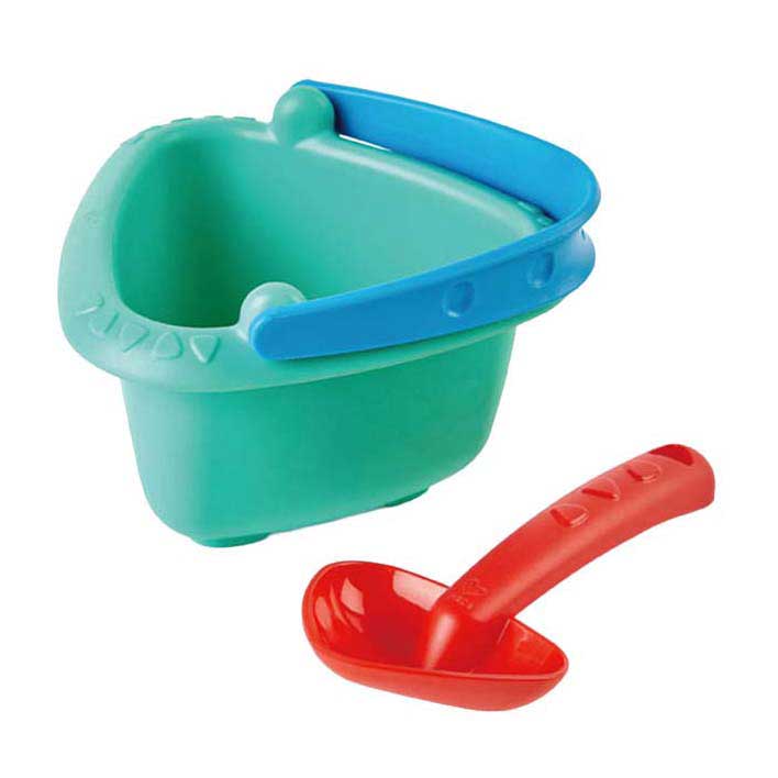 Balde e pá de bebê Hape