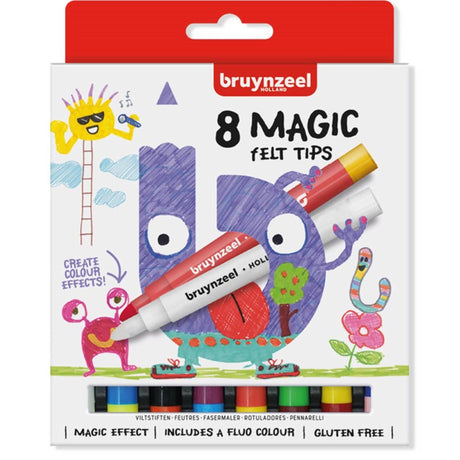 Bruynzeel Filzstëfter 8 Magie Filz Tipps