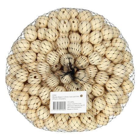 Empresa criativa https: www.cchobby.nl conta de madeira-d-20-mm-hole-size-4-mm-200-piece-1-box