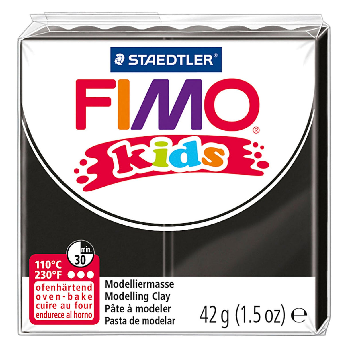 Páistí Fimo ag samhaltú cré dubh, 42gr