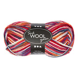 Creativ Company sock yarn blue red, 200cm
