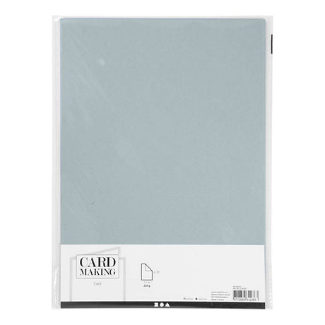 Creativ Cardboard Gray A4 220G, 10st.