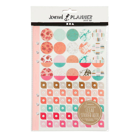 Creativ Company Stickerboek Aquarel A5 pro Planner, 578st.