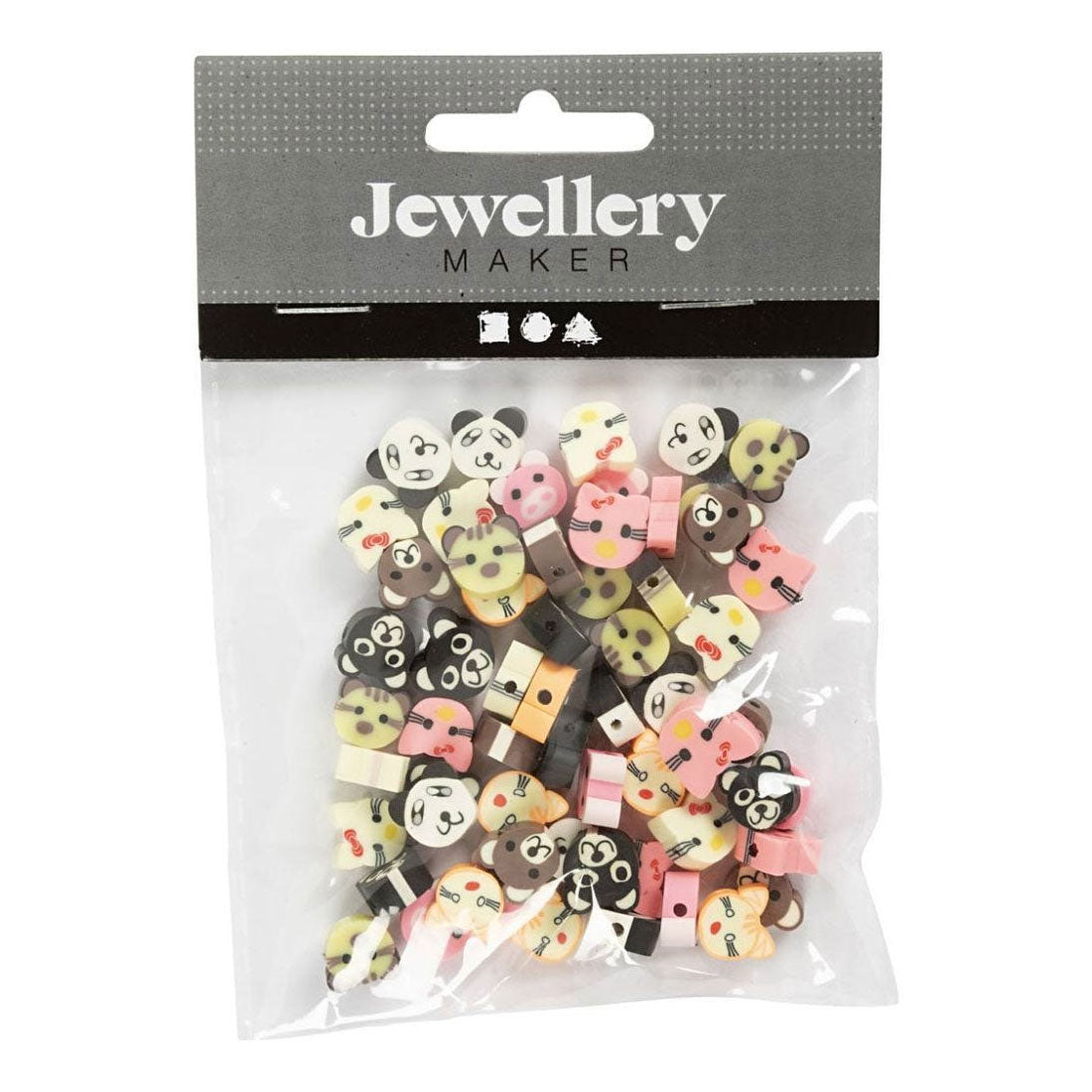 Creativ Company animal figure beads, 60 pcs.