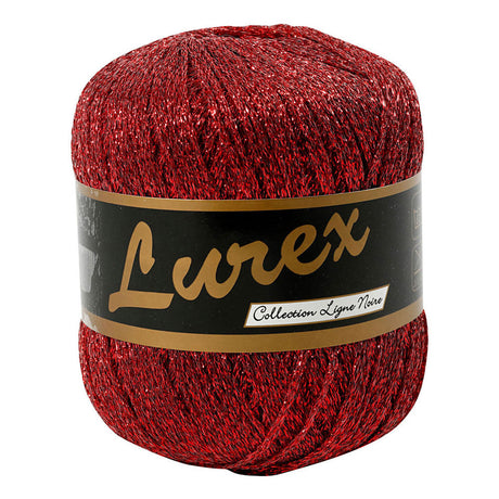Creativ firmos lurex glitter verpalai raudoni, 160m