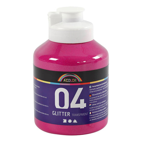 Creativ company https: www.cchobby.nl acrylic-paint-with-glitters-pink-500-ml-1-bottle