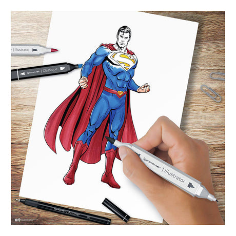 Creativ company https: www.ccobby.nl hobbyset-illustration-superman-diverse-colours-1-doos
