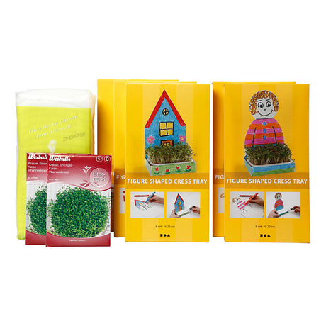 Creativ kompanija https: www.cchobby.nl vandens rėžiukų konteineris-su figūra-h-20-cm-white-30-set-1-box